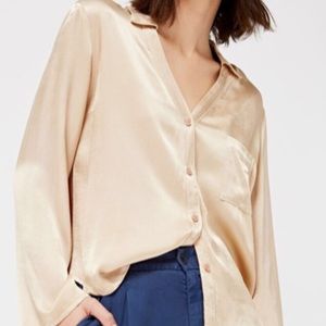 Lacausa vanilla blouse